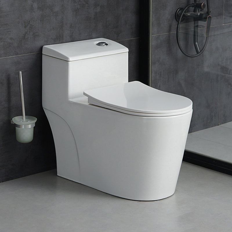 Modern 1-Piece Flush Toilet Floor Mount Urine Toilet for Washroom