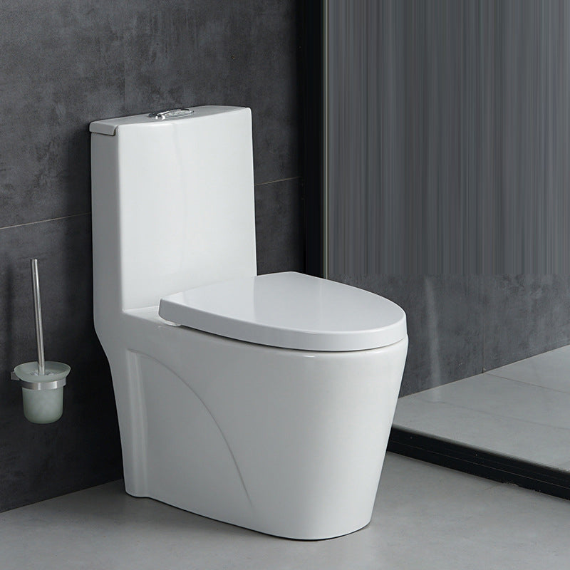 Modern 1-Piece Flush Toilet Floor Mount Urine Toilet for Washroom