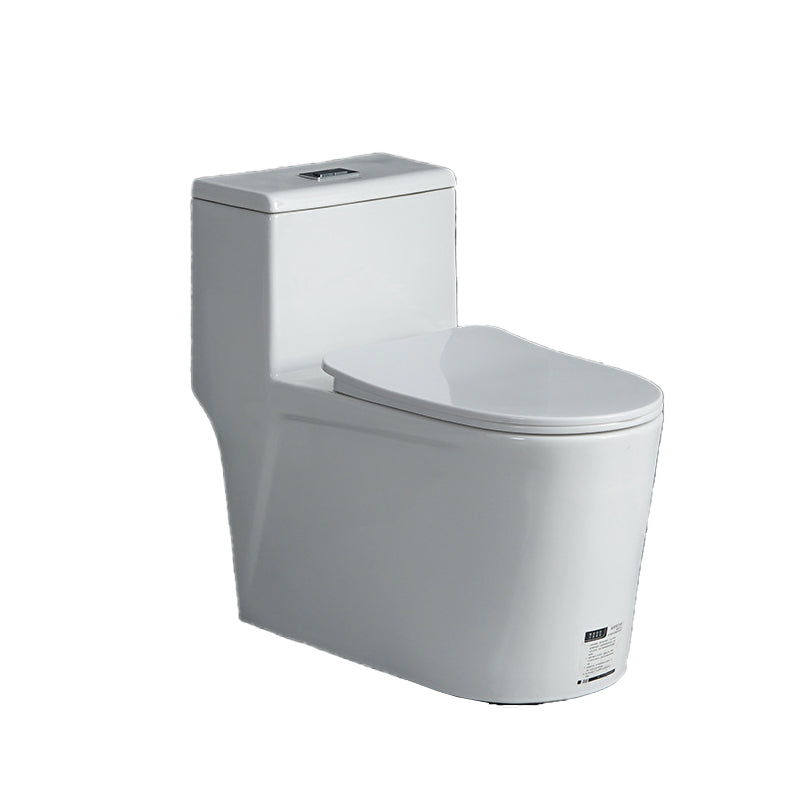 Modern 1-Piece Flush Toilet Floor Mount Urine Toilet for Washroom