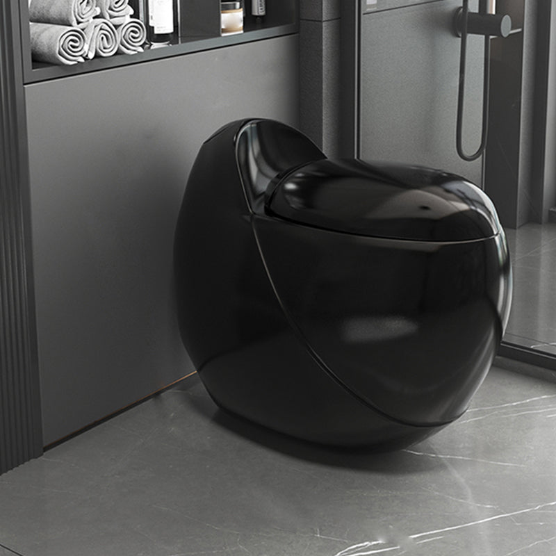 Contemporary Skirted Toilet Bowl One Piece Urine Toilet with Seat