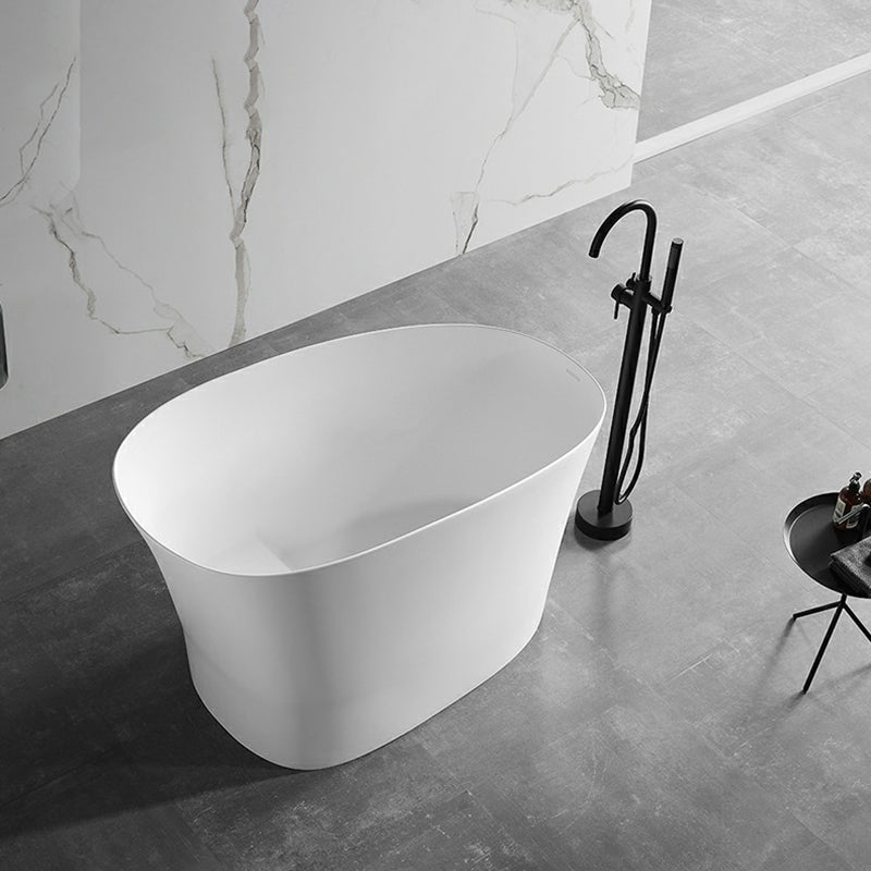 Stone Single Slipper Bathtub Antique Finish Freestanding Bath Tub