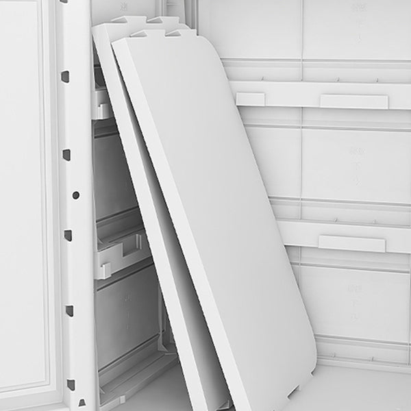 Hinged Wardrobe Cabinet Modern Plastic Storage Cabinet for Bedroom