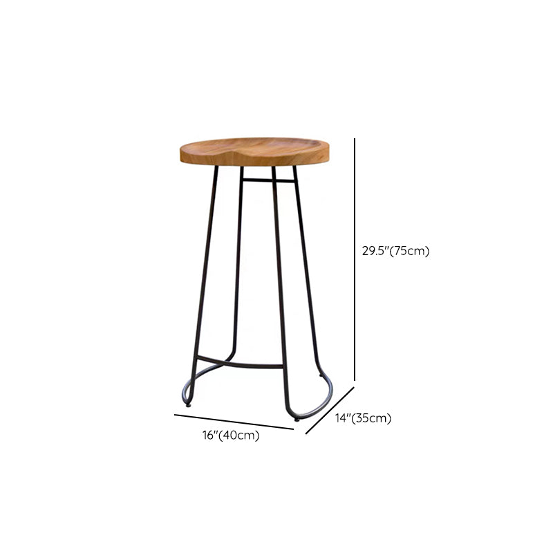 Solid Wood Bar Table Set 1/4/6/7 Pcs Industrial Bar Table and Stools