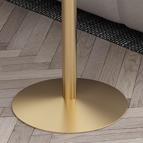 Modern 1/3 Pieces Bar Table Set Stone Counter Table with High Stools for Cafe Living Room