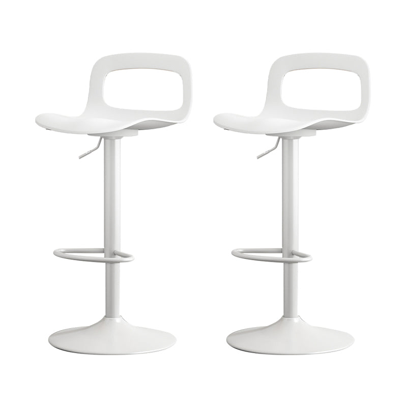 Adjustable Height Barstools Industrial Bar Stools with Metal Base