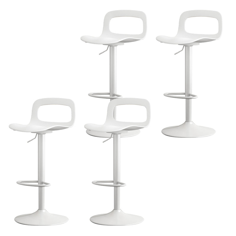 Adjustable Height Barstools Industrial Bar Stools with Metal Base