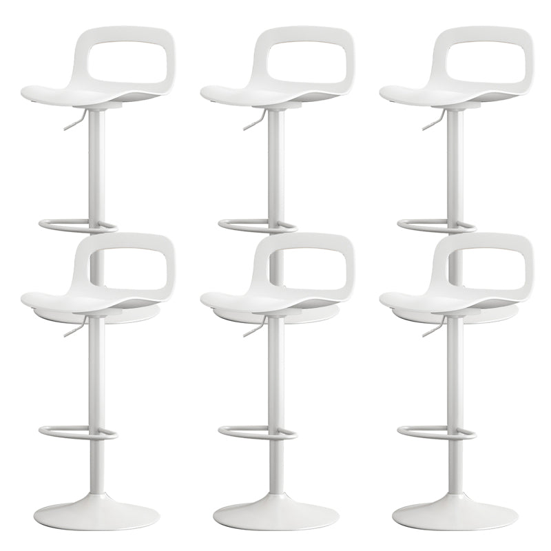 Adjustable Height Barstools Industrial Bar Stools with Metal Base