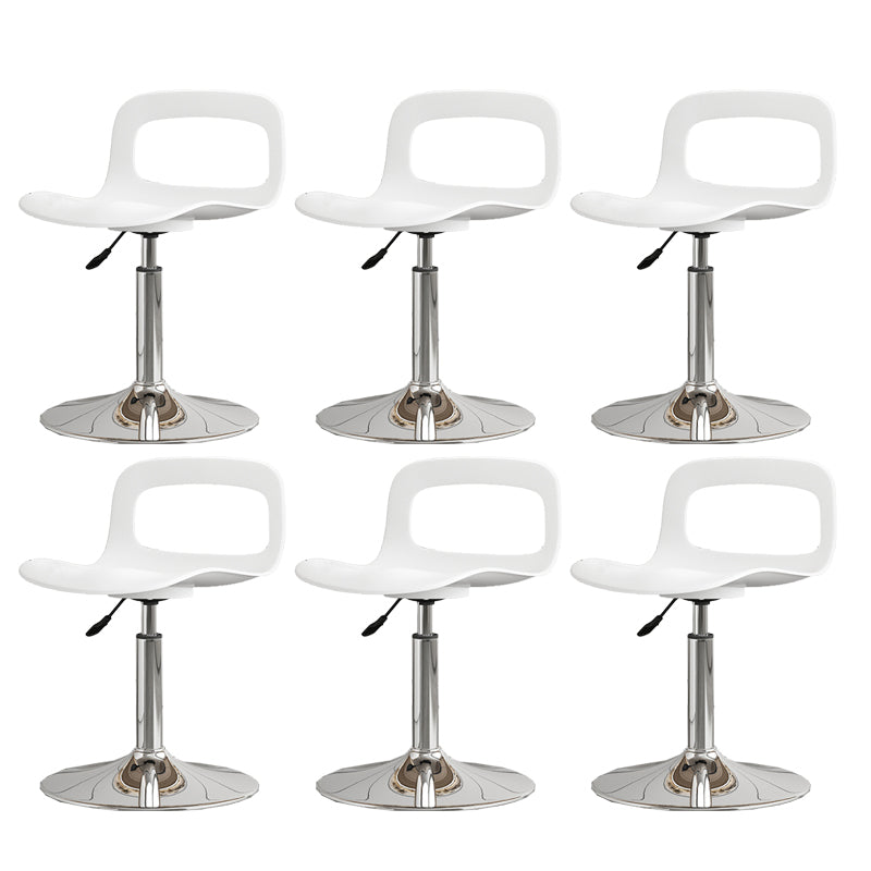 Adjustable Height Barstools Industrial Bar Stools with Metal Base