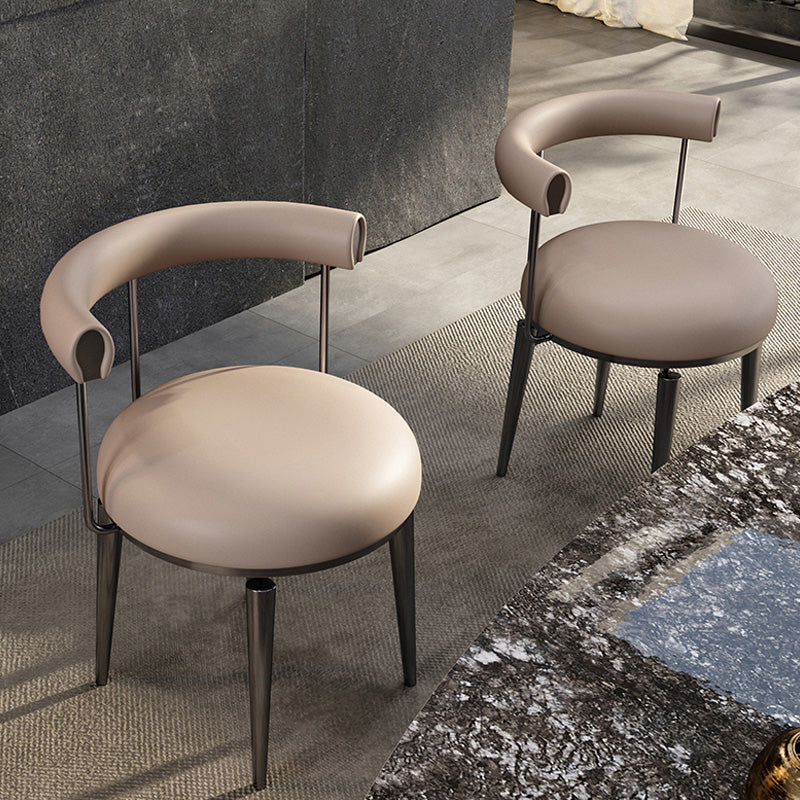 Kitchen Dining Accent Chair Upholstered Armless Dining Chairs