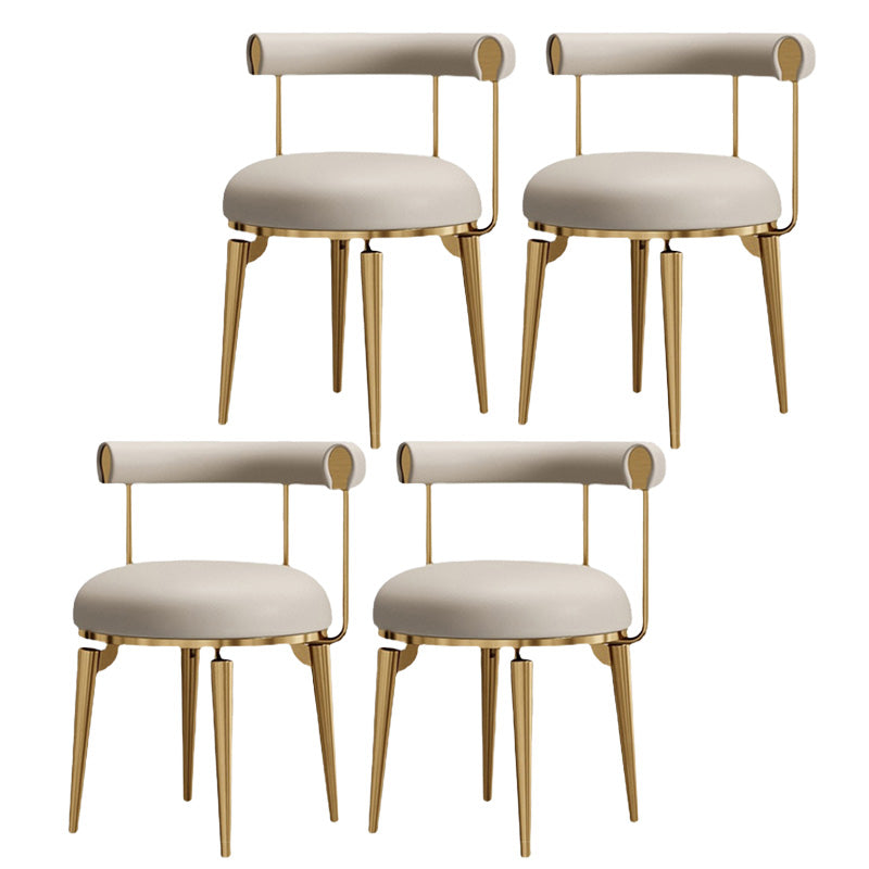 Kitchen Dining Accent Chair Upholstered Armless Dining Chairs