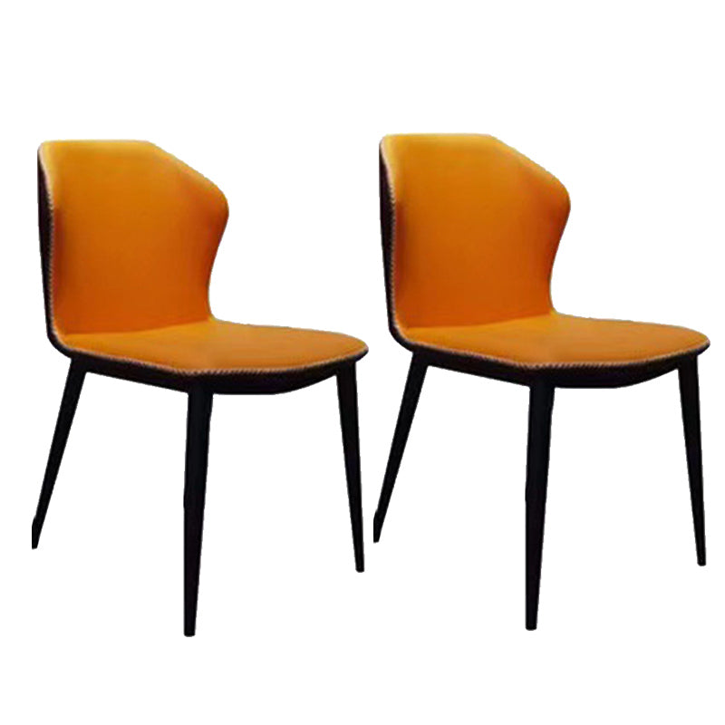 Contemporary 1/2/3/5 Pieces Dining Chairs Set Rectangle Stone Furniture in White