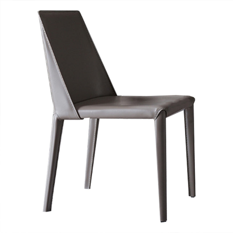 Contemporary 1/2/3/5 Pieces Dining Chairs Set Rectangle Stone Furniture in White