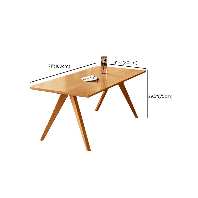 Modern 1/4/5 Pieces Dining Set Pine Wood Dining Table for Dining Room