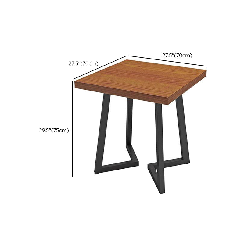 Industrial 1/3/5 Pieces Dining Set Wood Dining Table for Cafe