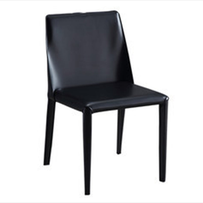 Modern Style 1/2/4/5/6/7 Pieces Dining Chairs Set Rectangle Stone Furniture in White