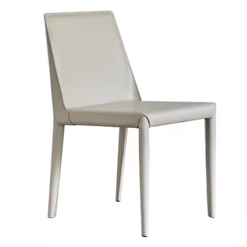 Modern Style 1/2/4/5/6/7 Pieces Dining Chairs Set Rectangle Stone Furniture in White