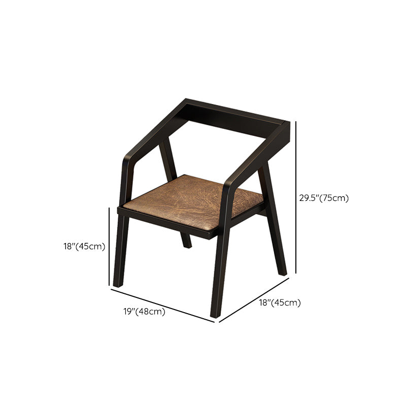 Industrial 1/5 Pieces Dining Set Rectangle Pine Wood Dining Table for Dining Room Cafe