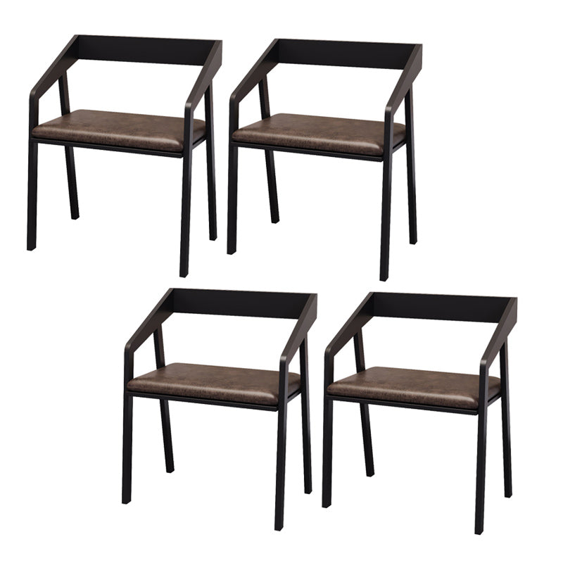 Industrial 1/4/5 Pieces Dining Set Rectangle Pine Wood Dining Table for Dining Room Cafe