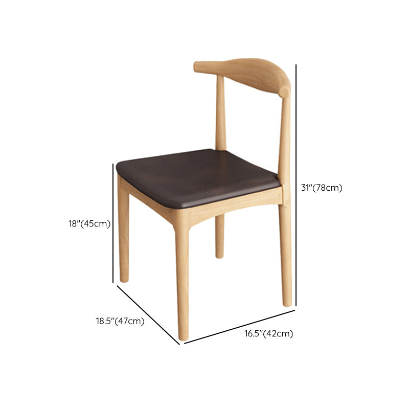 Modern 1/4/5/7 Pieces Dining Set Rectangle Pine Wood Dining Table for Living Room