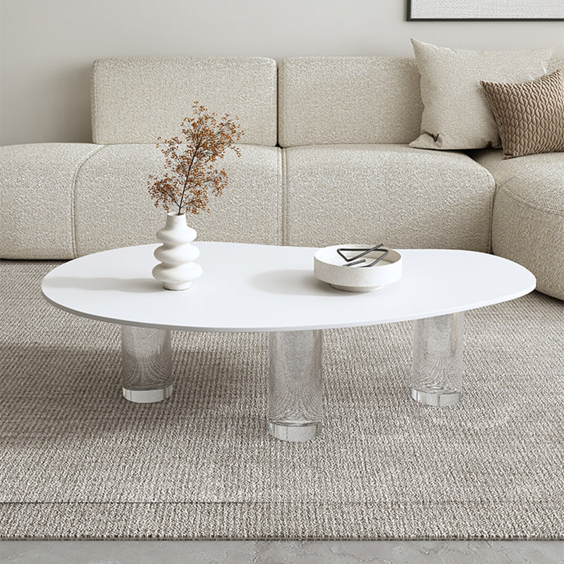27" Wide Contemporary Coffee Table 3 Legs Coffee Cocktail Table