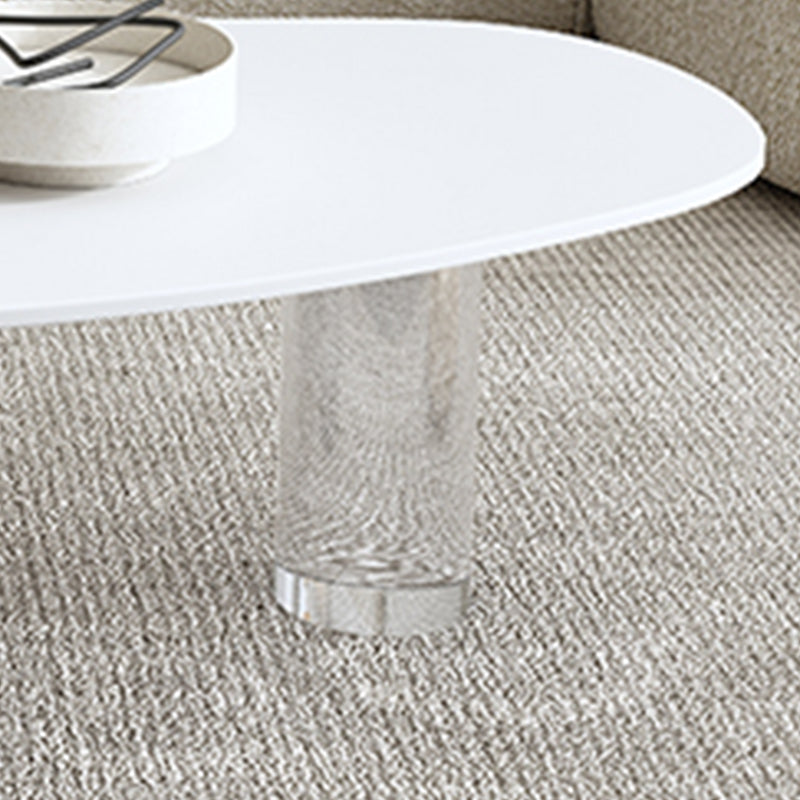 27" Wide Contemporary Coffee Table 3 Legs Coffee Cocktail Table