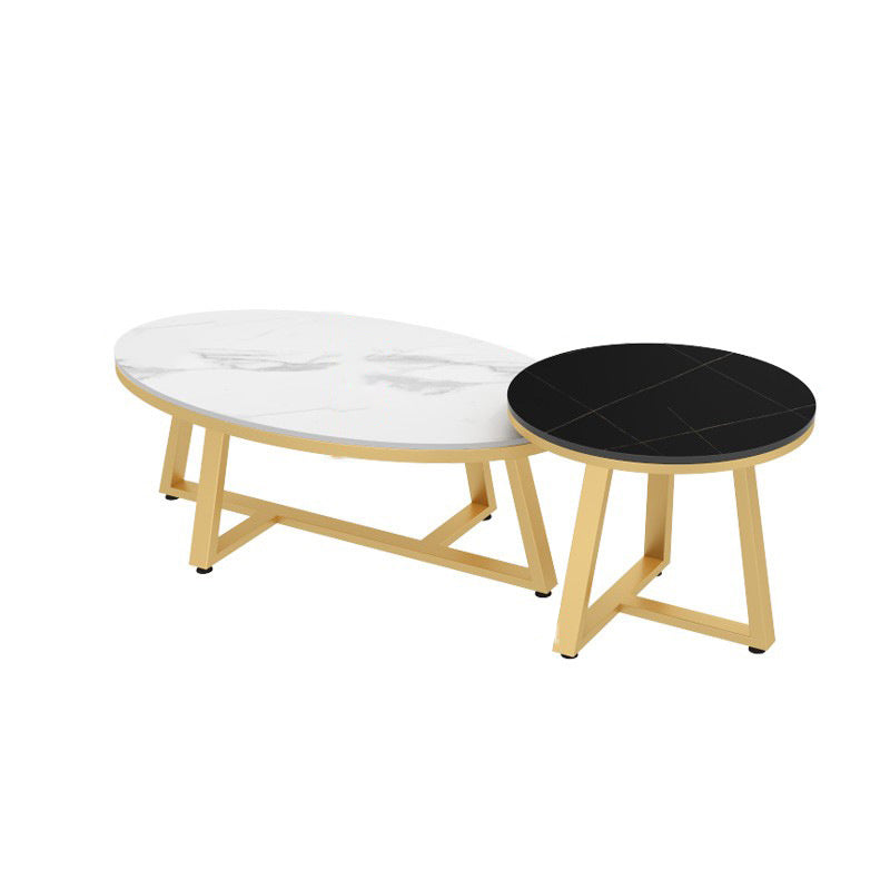 No Distressing Slate Nesting Coffee Table Set White Coffee Table