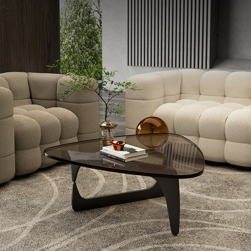 40" Wide Scandinavian Sofa Bed White Fabric Seating with Pillows