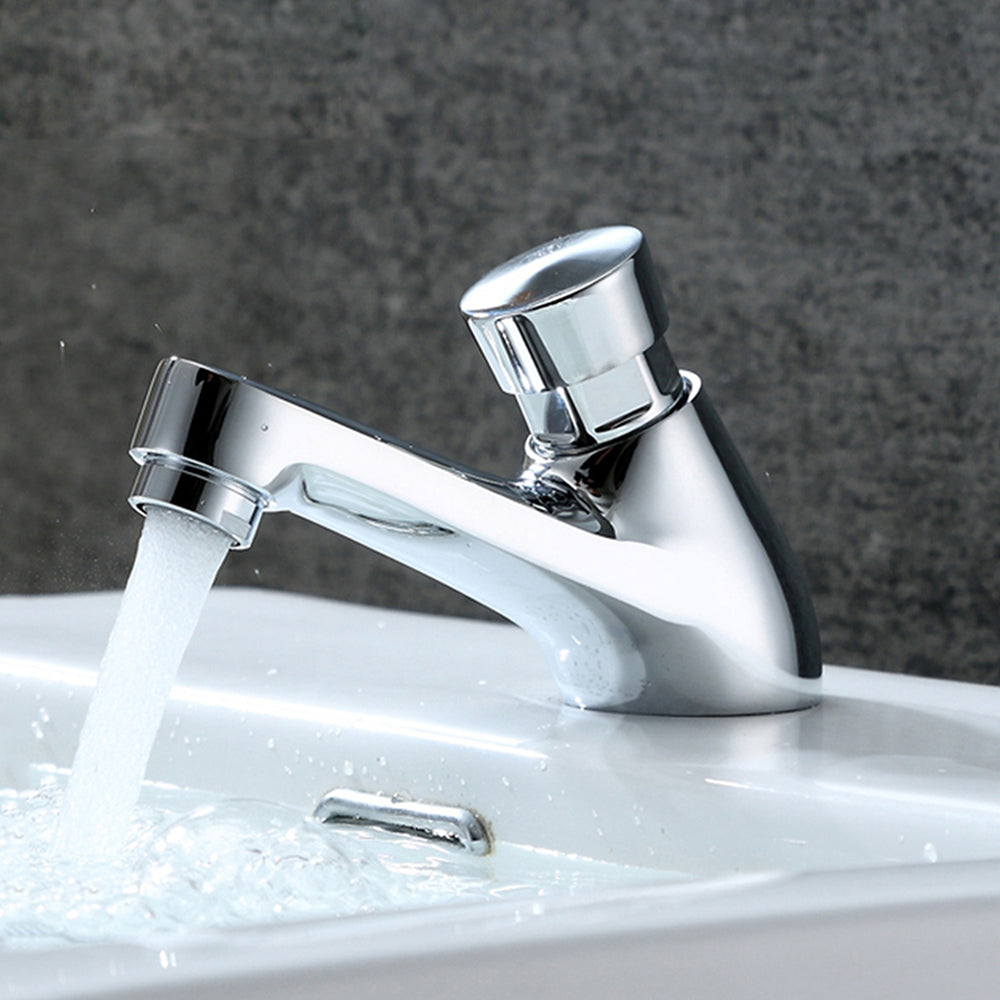 Modern Vessel Faucet Brass 1-Handle Low Arc Vessel Faucet for Home