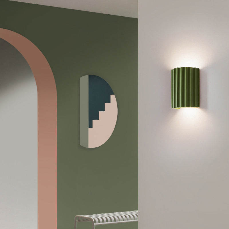 Contemporary Wall Light Polish Finish Sconces Lighting for Living Room and Foyer