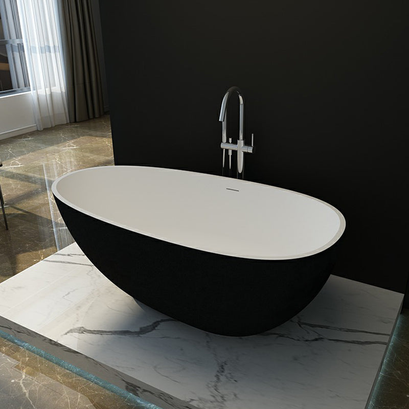 Stone Soaking Modern Bath Tub Antique Finish Freestanding Bath Tub