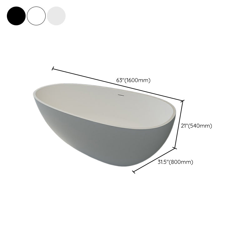 Stone Soaking Modern Bath Tub Antique Finish Freestanding Bath Tub