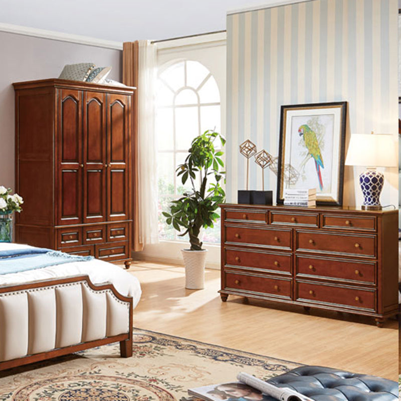 15.6-inch W Storage Chest Traditional Storage Chest Dresser with 3/4/5/9 Drawers