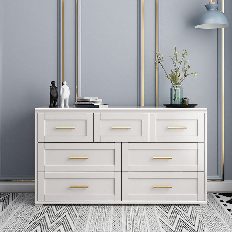 17.55-inch Width Solid Wood Storage Chest Classic Glam Storage Chest Dresser