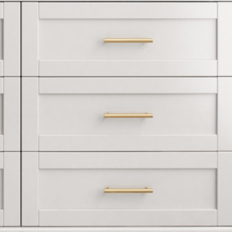 17.55-inch Width Solid Wood Storage Chest Classic Glam Storage Chest Dresser