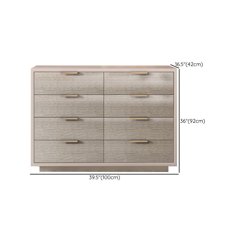 16.38-inch Width Storage Chest Modern Storage Chest Dresser with 3/8/5 Drawers