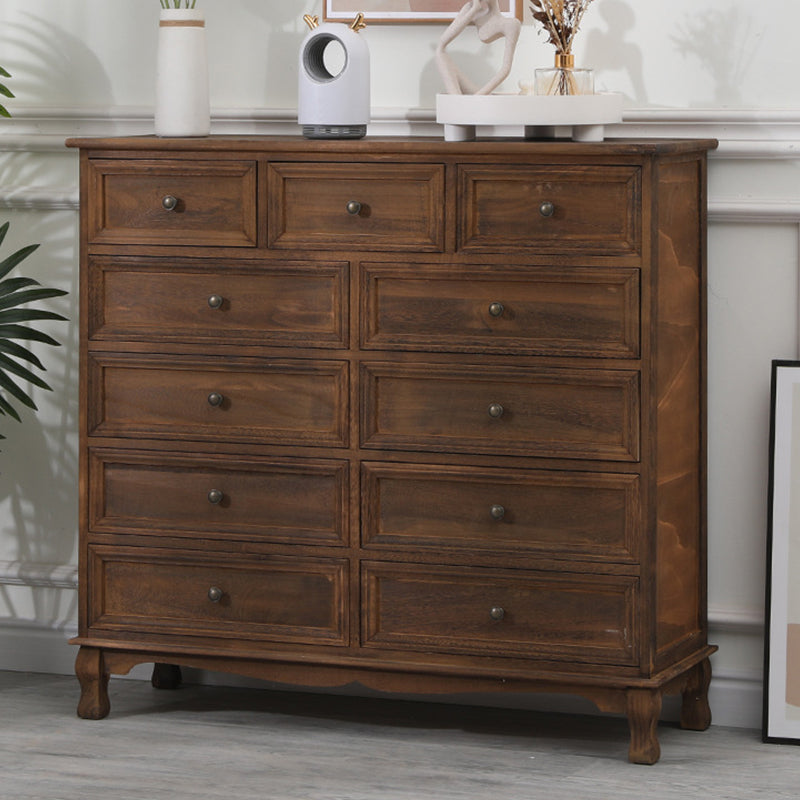 13.65/13.45 Inch Width Storage Chest American Traditional Storage Chest Dresser