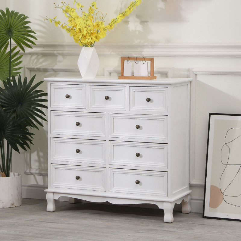 13.65/13.45 Inch Width Storage Chest American Traditional Storage Chest Dresser