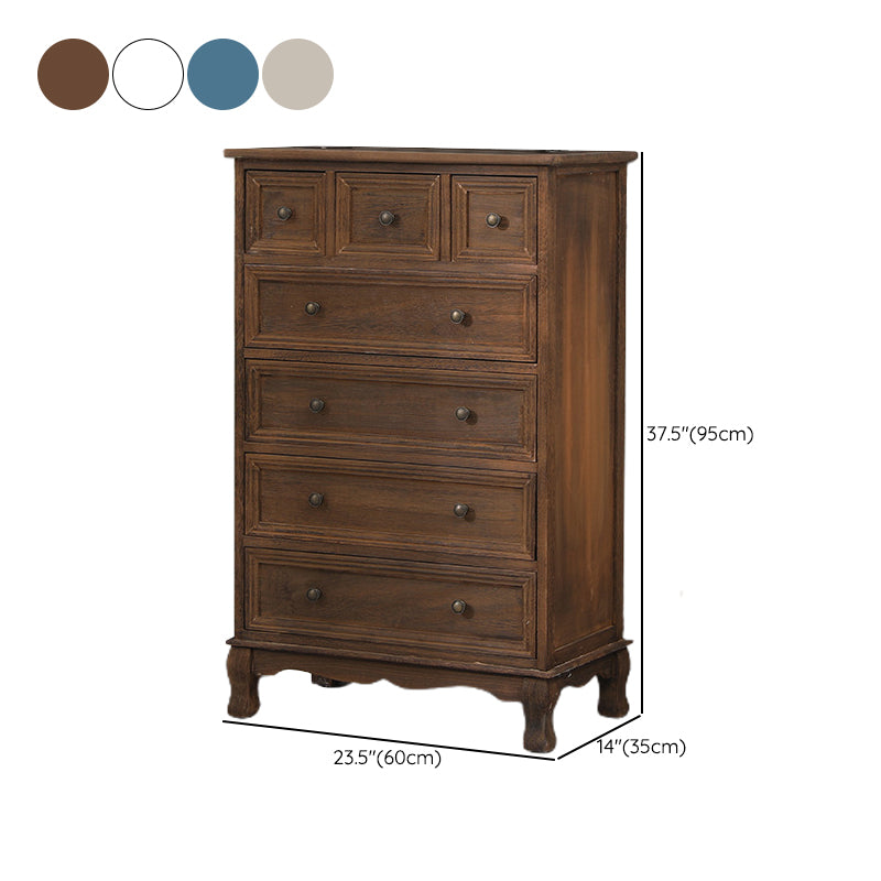 13.65/13.45 Inch Width Storage Chest American Traditional Storage Chest Dresser