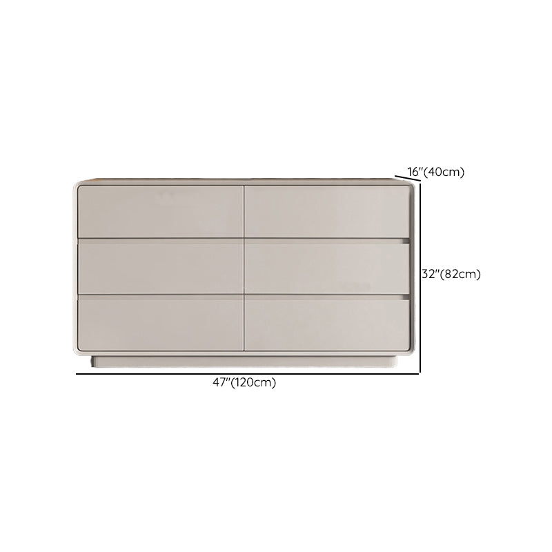 15.6-inch W Storage Chest Modern Manufactured Wood Storage Chest Dresser