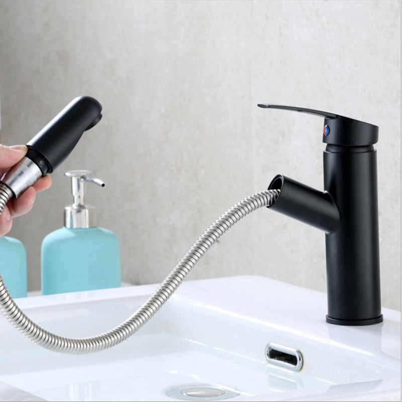 Contemporary Style Faucet Single Handle Vessel Sink Bathroom Faucet