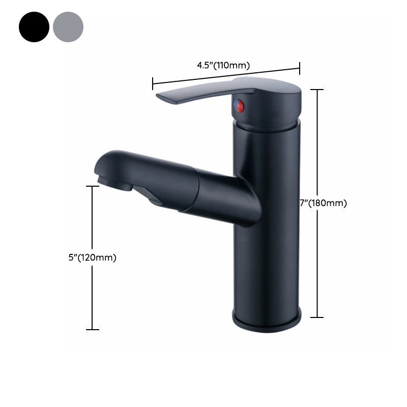 Contemporary Style Faucet Single Handle Vessel Sink Bathroom Faucet