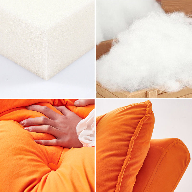 Modern Upholstered Rocking Chair Lounge Leisure Lazy Sofa Chair