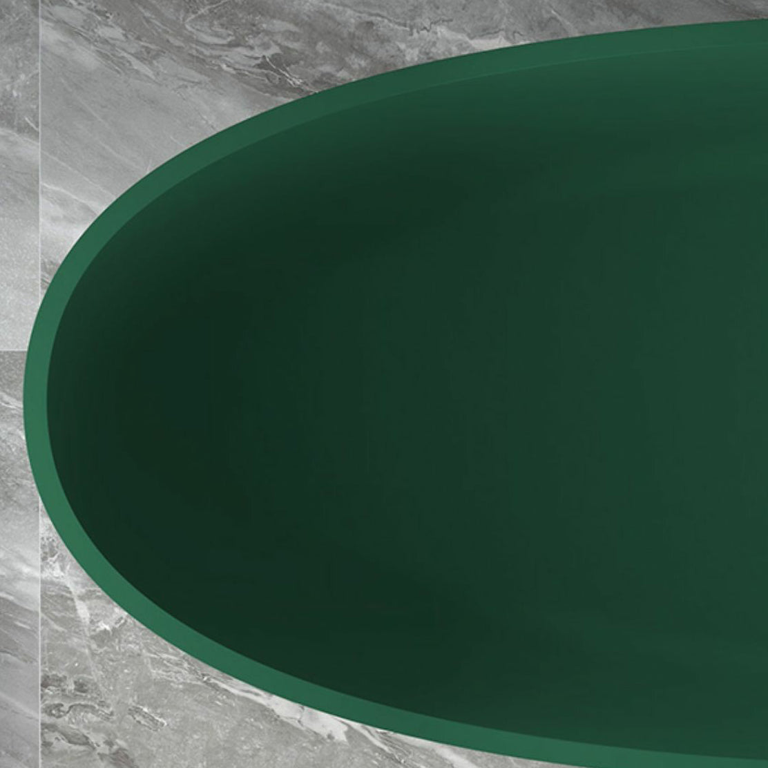 Modern Style Freestanding Soaking Bathtub Stone Free Form Bathtub