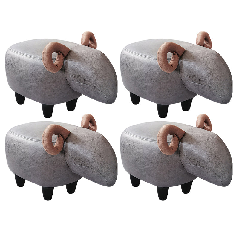 White Modern Standard Trea Resistant Sheep Shape Standard for Living Room