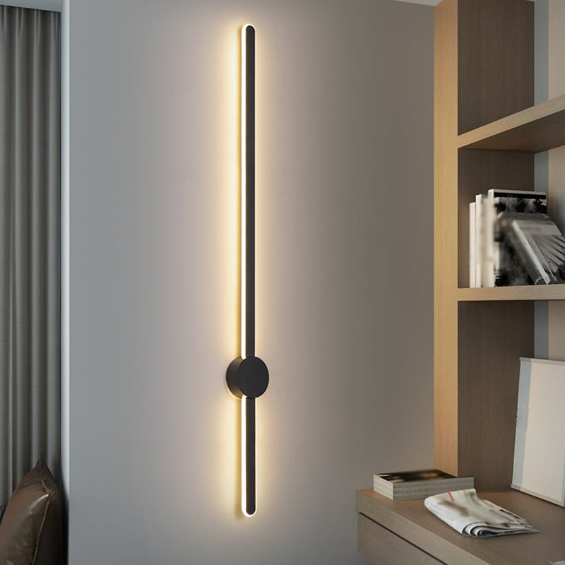 Nordic Style Iron Wall Lighting Fixtures Ellipse Shape Sconce Lights for Living Room