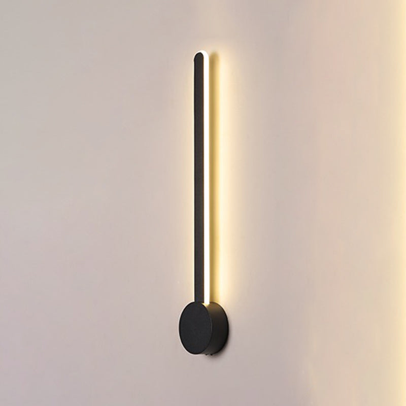 Nordic Style Iron Wall Lighting Fixtures Ellipse Shape Sconce Lights for Living Room