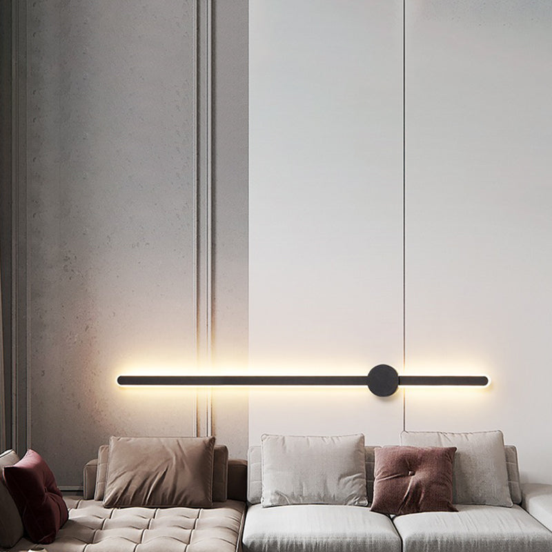 Nordic Style Iron Wall Lighting Fixtures Ellipse Shape Sconce Lights for Living Room