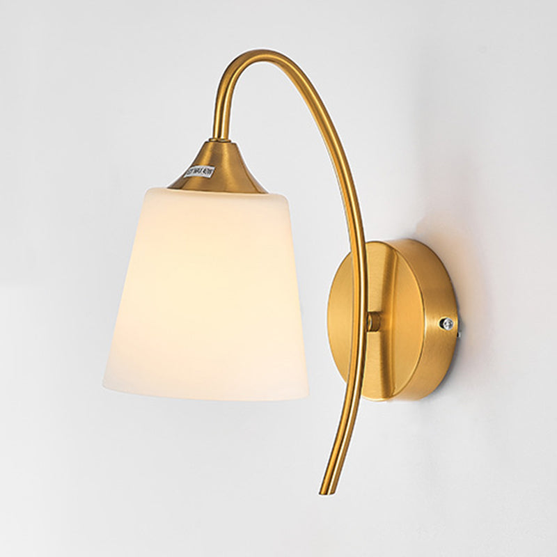 Light Luxury Iron Wall Light Sconces Geometry Shape Sconce Lights for Bedroom