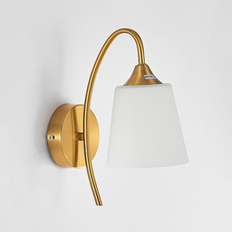 Light Luxury Iron Wall Light Sconces Geometry Shape Sconce Lights for Bedroom