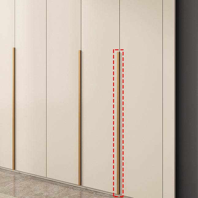 Wooden Wardrobe Armoire with Shelves Modern Wardrobe Cabinet